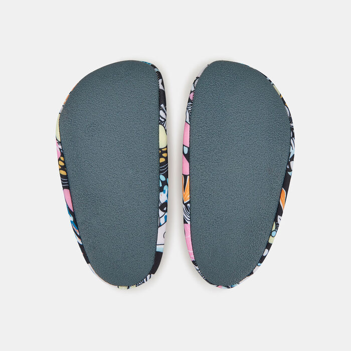 COEGA Kids' Allover Print Pool Beach Shoe Black COEGA Kids' Allover Print Pool Beach Shoe Black image number 1