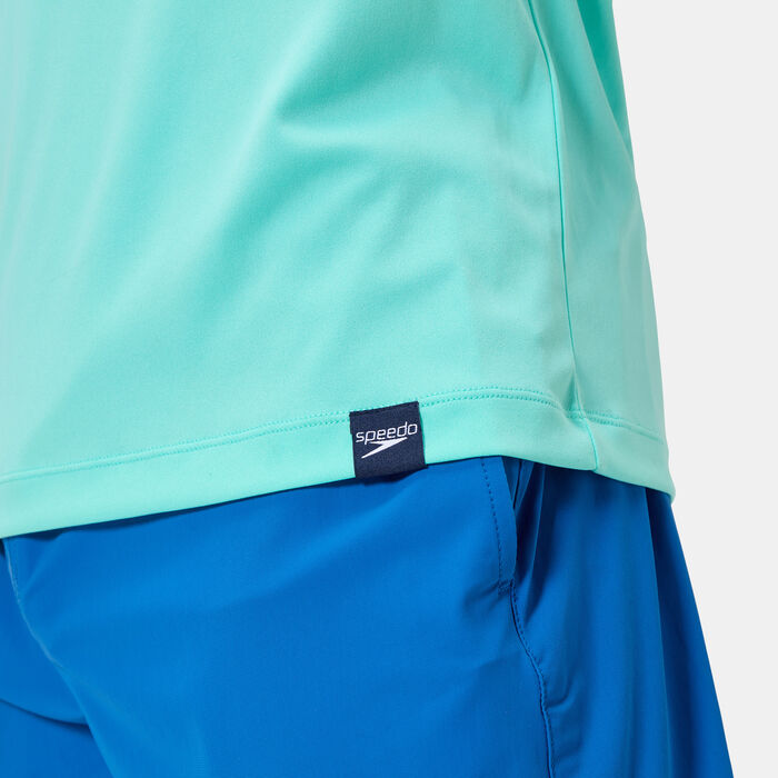 Speedo Men's Graphic Swimming T-Shirt Blue image number 4