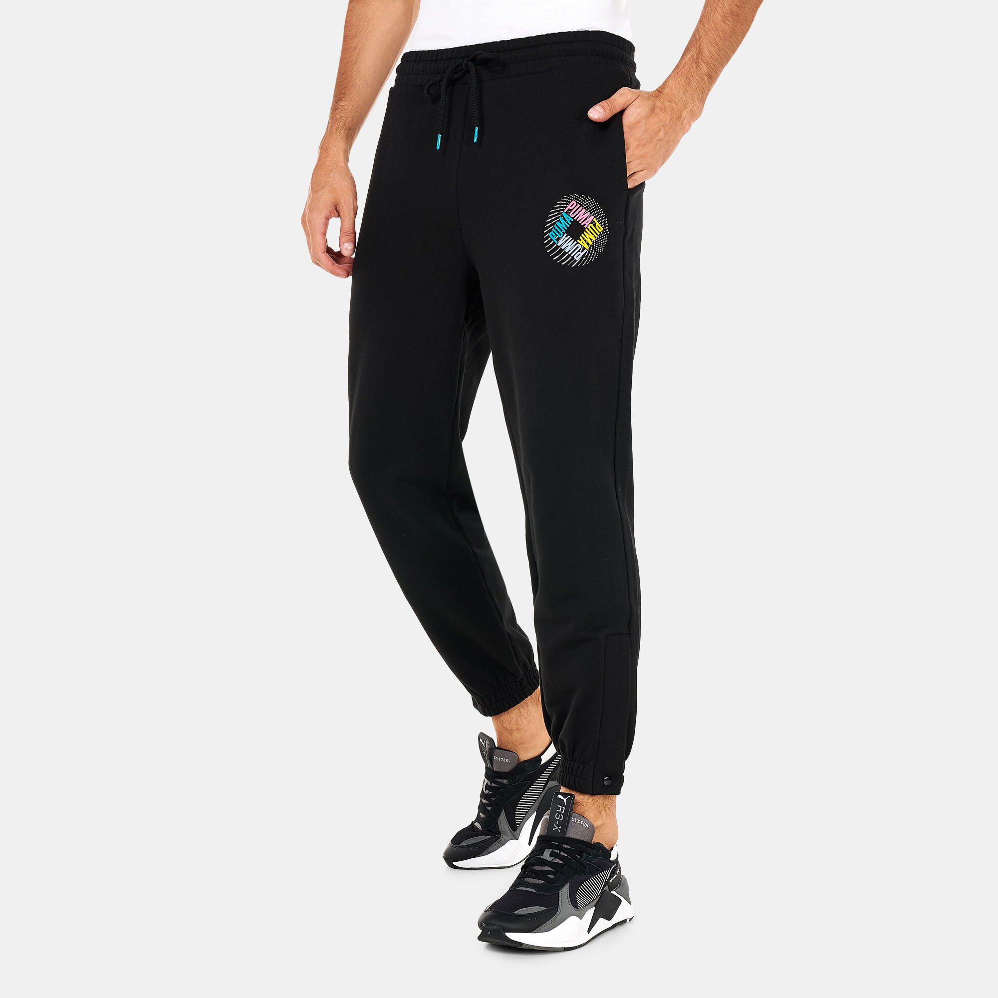 Puma mens sweatpants top under armour