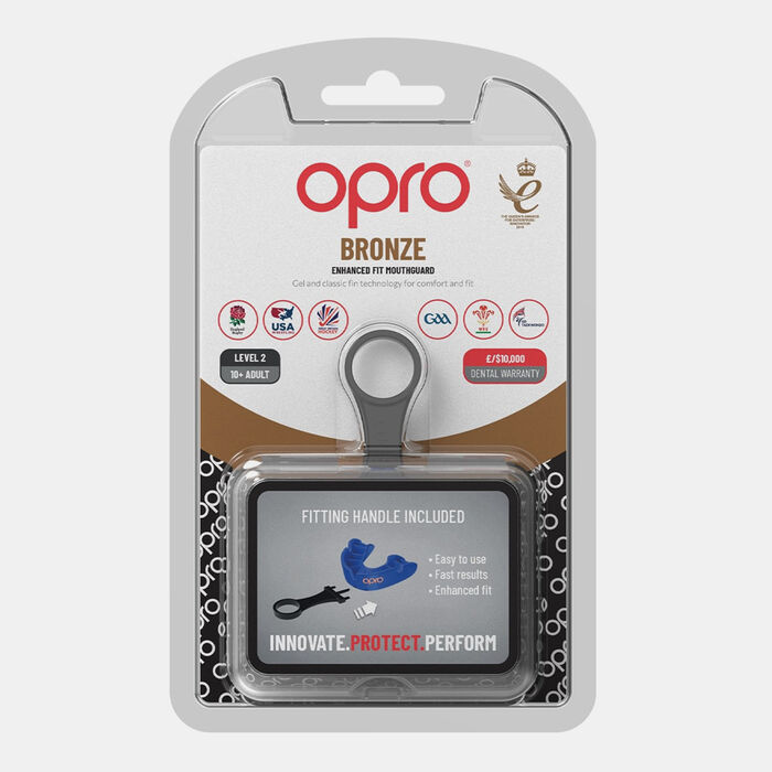 OPRO Self-Fit MMA Bronze-Level Mouth Guard Blue OPRO Self-Fit MMA Bronze-Level Mouth Guard Blue image number 1