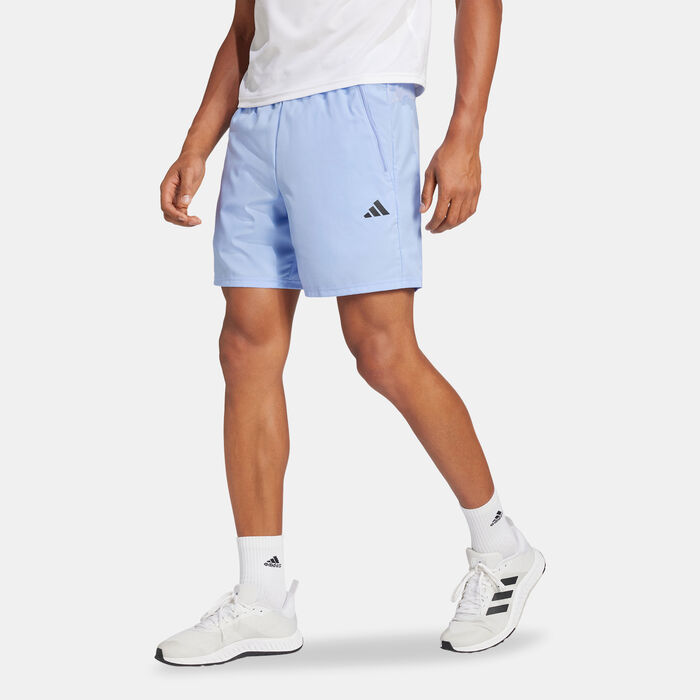 adidas Men's Train Essentials Woven Training Shorts Blue adidas Men's Train Essentials Woven Training Shorts Blue image number 0