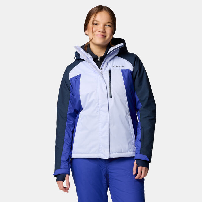Columbia Women's Snowy Summit Insulated Hiking Jacket Blue Columbia Women's Snowy Summit Insulated Hiking Jacket Blue image number 0