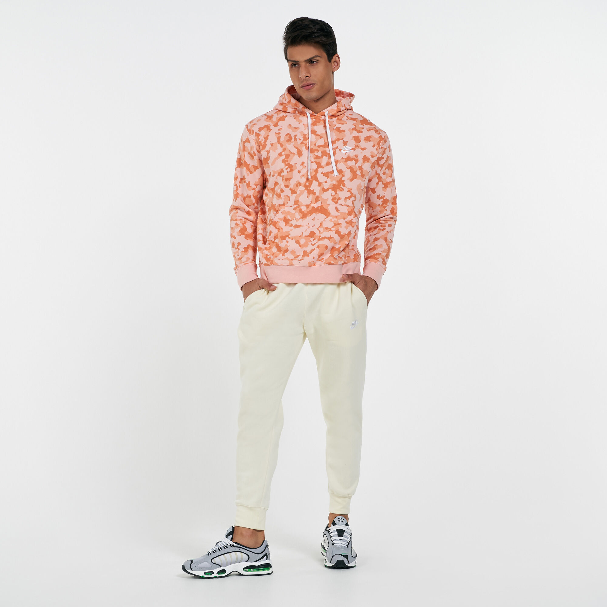 Nike camo hoodie orange 2025