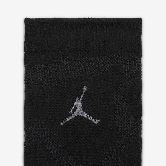 Jordan Everyday Cushioned Crew Socks Black Jordan Everyday Cushioned Crew Socks Black image number 3