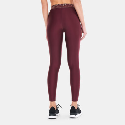 PUMA Women's Deco Glam High-Waist Leggings Red