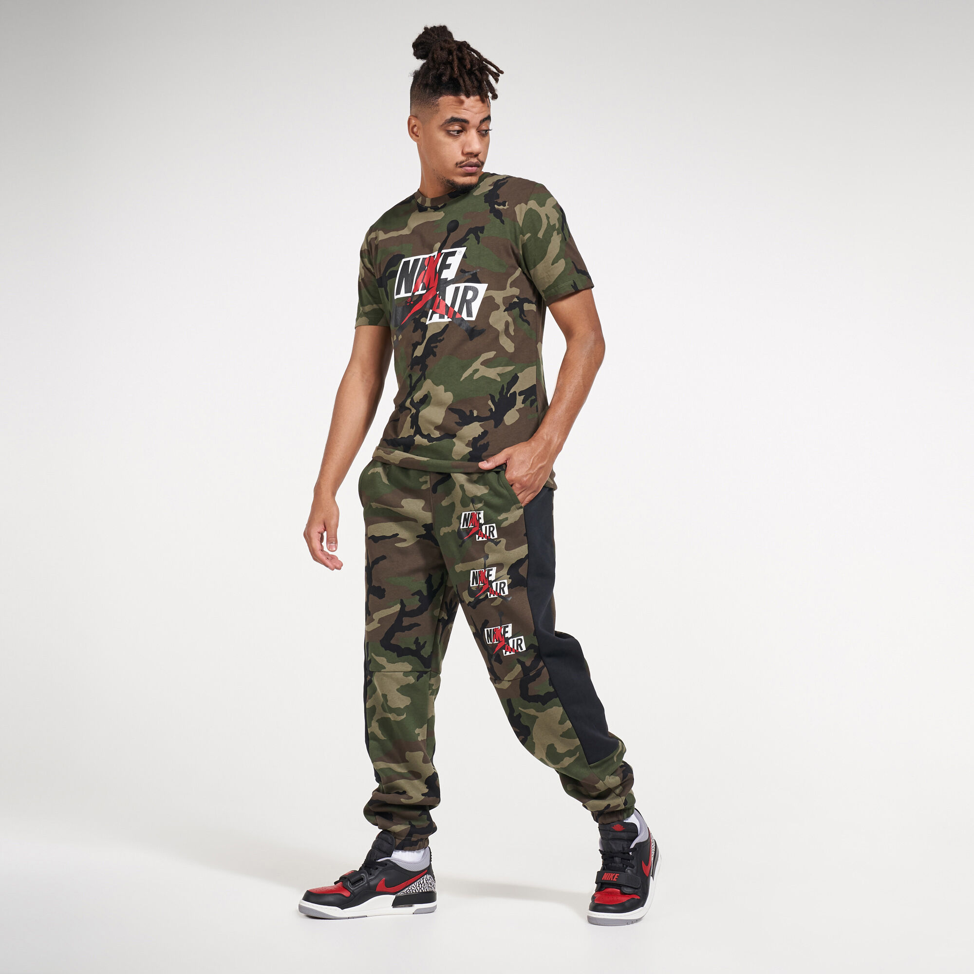 Jordan camo hotsell tracksuit
