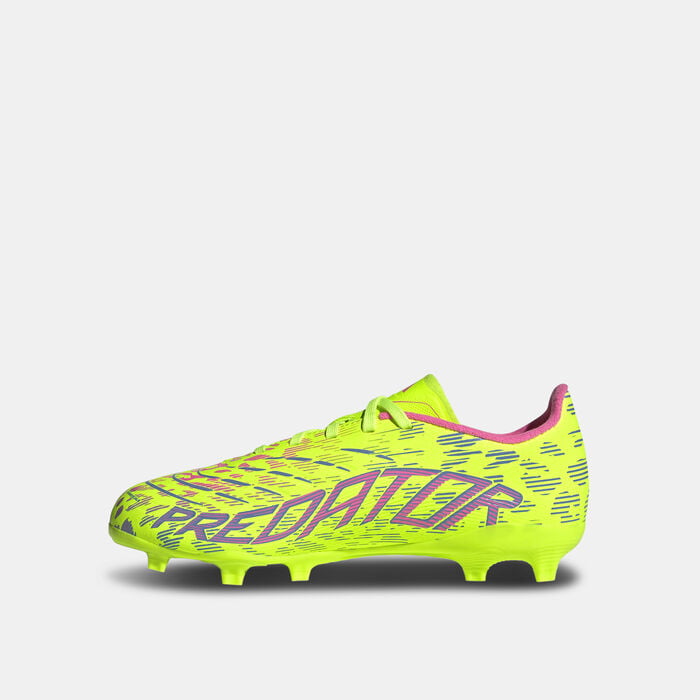 adidas Kids' Predator League Firm/Multi-Ground Football Shoes Pink adidas Kids' Predator League Firm/Multi-Ground Football Shoes Pink image number 2