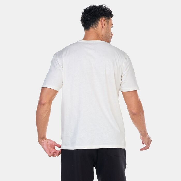 Timberland Men's Stack Logo T-Shirt White image number 1