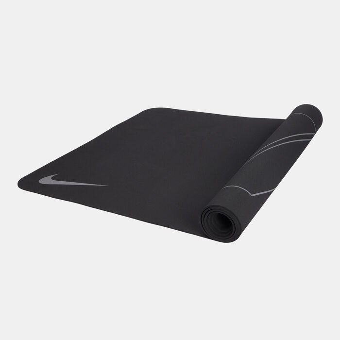 Nike Reversible Yoga Mat (4mm) Black Nike Reversible Yoga Mat (4mm) Black image number 0