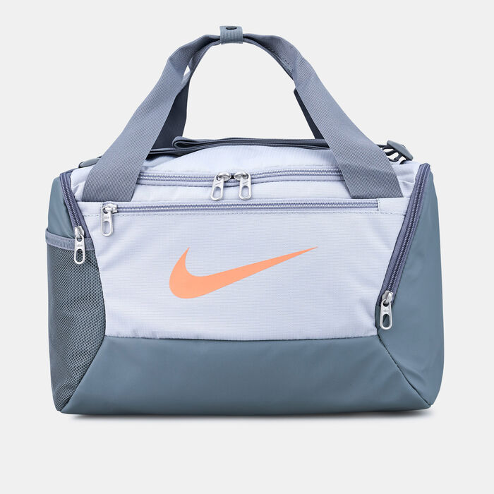 Nike Brasilia 9.5 Training Duffel Bag (Extra-Small) Grey Nike Brasilia 9.5 Training Duffel Bag (Extra-Small) Grey image number 0