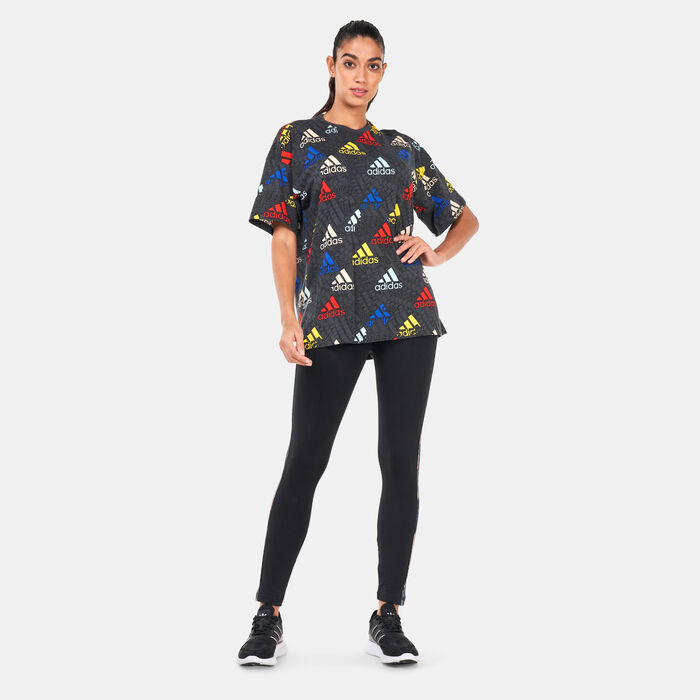 adidas Women's Essentials Boyfriend T-Shirt Multi-Color image number 2