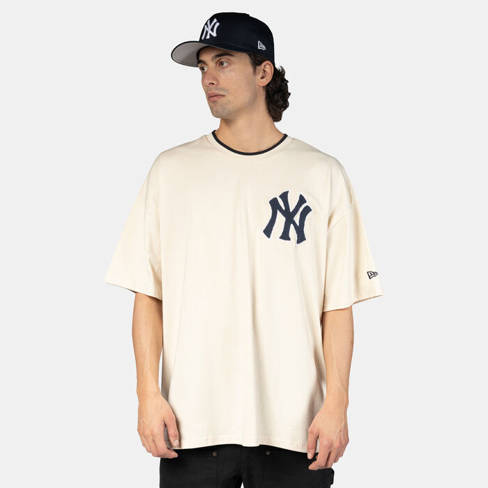 New Era Men's MLB New York Yankees T-Shirt Beige New Era Men's MLB New York Yankees T-Shirt Beige image number 0