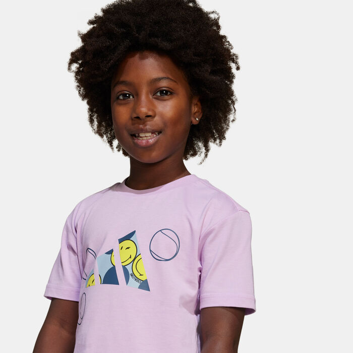 adidas Kids' Smileyworld Dress Purple adidas Kids' Smileyworld Dress Purple image number 3