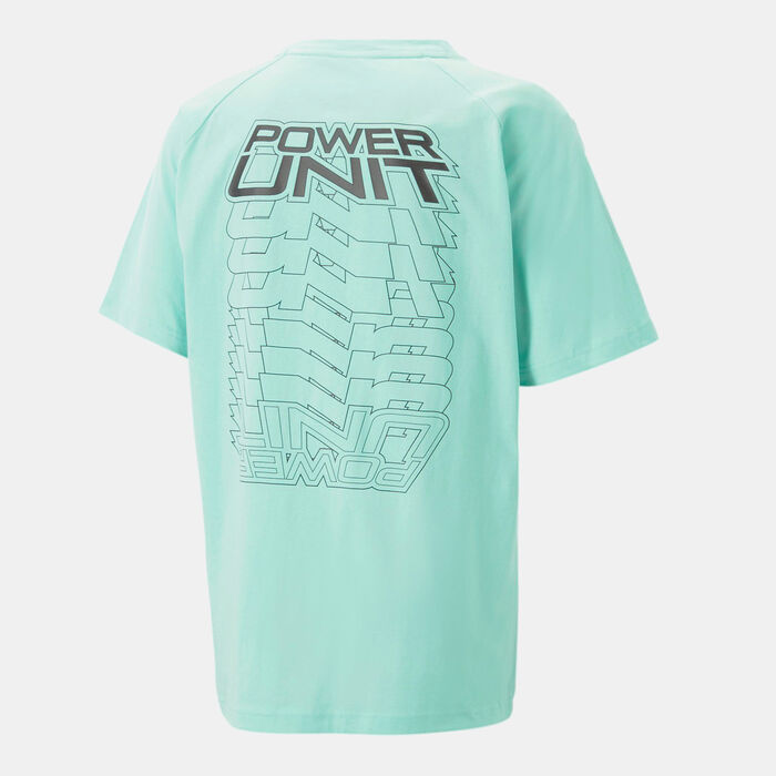 PUMA Men's MAPF1 Statement T-Shirt Green PUMA Men's MAPF1 Statement T-Shirt Green image number 1
