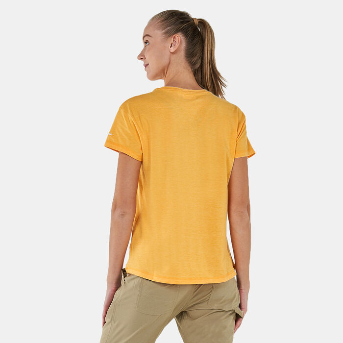 Columbia Women's Sun Trek™ T-Shirt yellow image number 1