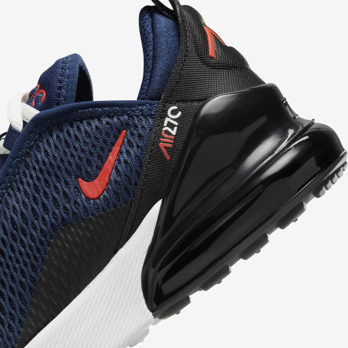 Nike Kids' Air Max 270 Shoe (Younger Kids) Blue Nike Kids' Air Max 270 Shoe (Younger Kids) Blue image number 7