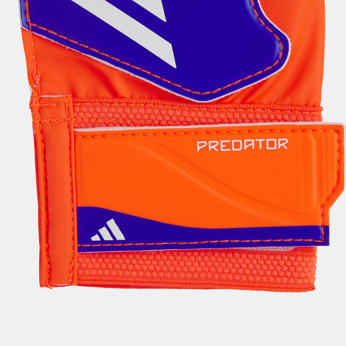 adidas Kids' Predator Football Goalkeeper Gloves Blue adidas Kids' Predator Football Goalkeeper Gloves Blue image number 2