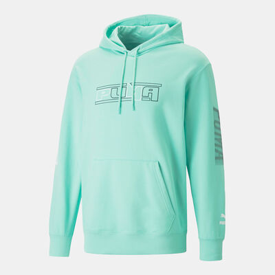 PUMA Men's SWxP Graphic Hoodie Green