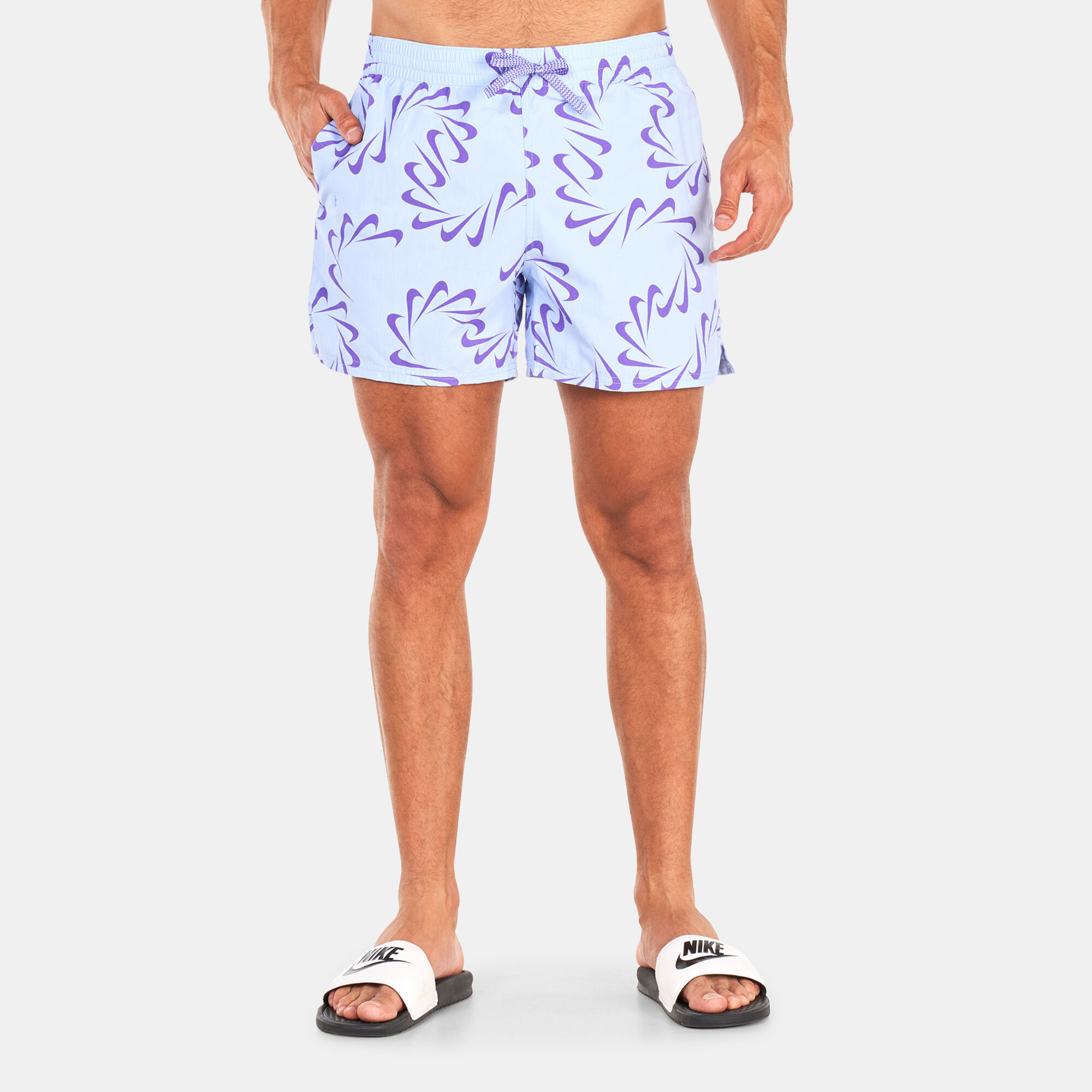 Men s 5 Volley Shorts Blue Nike Swim in KSA SSS