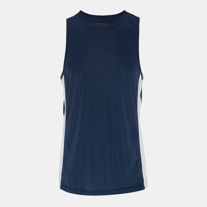 Sun and Sand Sports Men's Active Tank Top Blue Sun and Sand Sports Men's Active Tank Top Blue image number 0