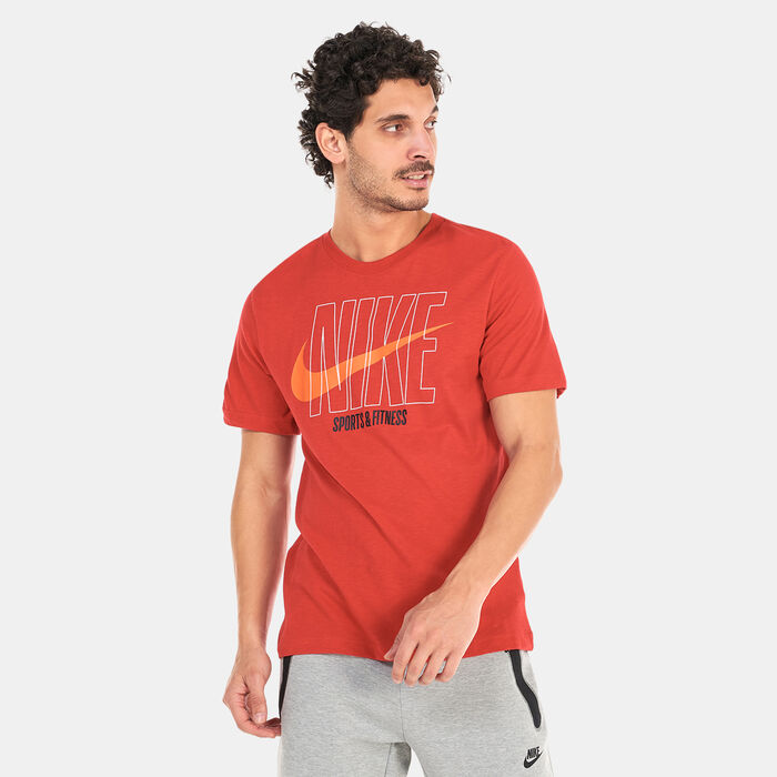 Nike Men's Dri-FIT HBR T-Shirt Red image number 0