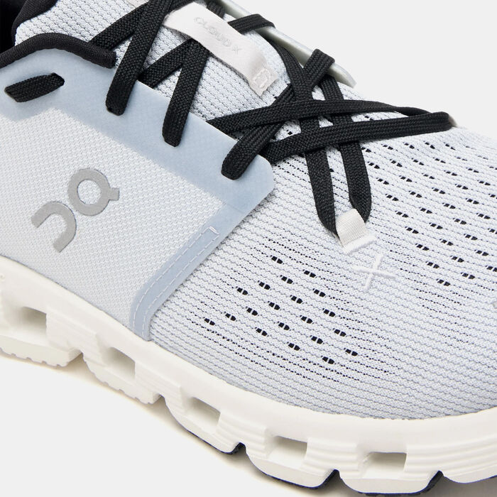 On Men's Cloud X 4 Training Shoes Grey On Men's Cloud X 4 Training Shoes Grey image number 3