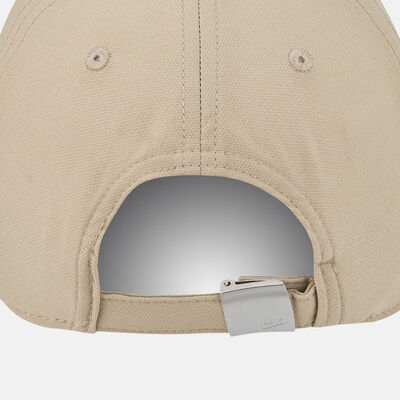Nike Dri-FIT Club Structured Metal Logo Cap Beige