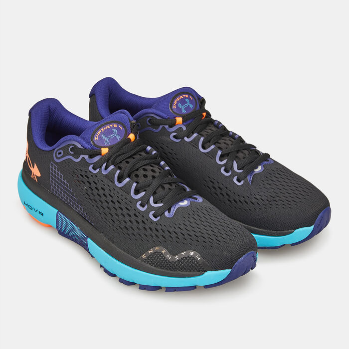 Under Armour Men's UA HOVR™ Infinite 4 Running Shoe Black Under Armour Men's UA HOVR™ Infinite 4 Running Shoe Black image number 2