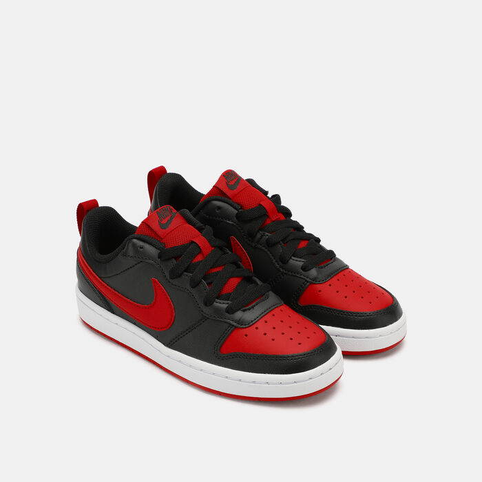 Nike Kids' Court Borough Low 2 Shoe (Older Kids) Black image number 1
