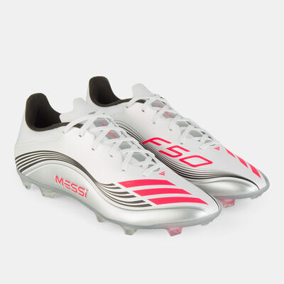 adidas Men's F50 Messi League Firm/Multi-Ground Football Shoes White adidas Men's F50 Messi League Firm/Multi-Ground Football Shoes White