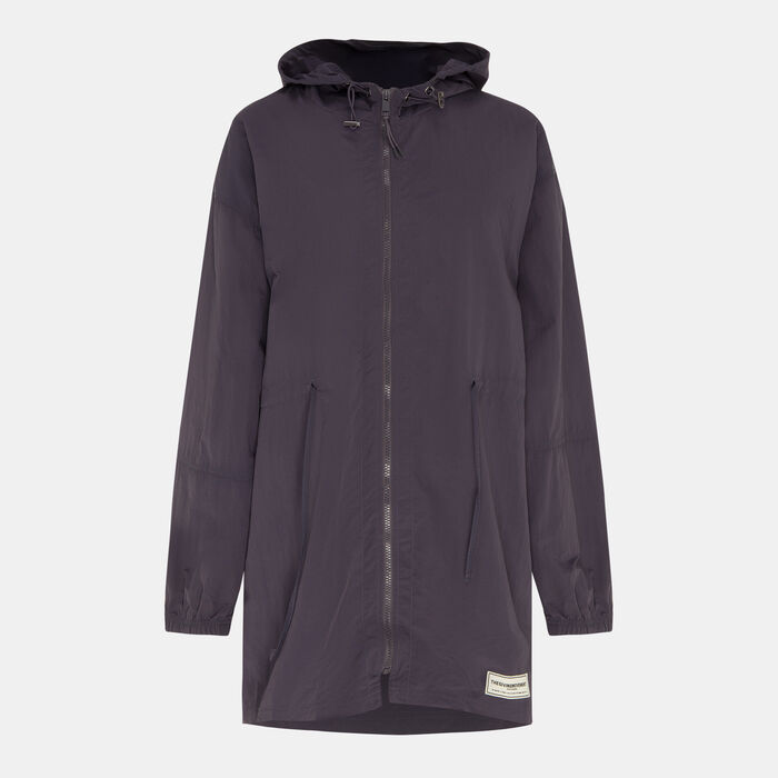 The Giving Movement Women's Recycled Full-Zip Hoodie Grey The Giving Movement Women's Recycled Full-Zip Hoodie Grey image number 0