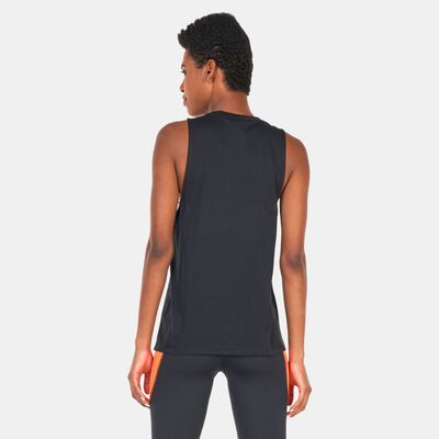 New Balance Women's Relentless Heathertech Tank Top Black