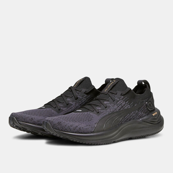 PUMA Women's Electrify NITRO 3 Knit Running Shoe Black PUMA Women's Electrify NITRO 3 Knit Running Shoe Black image number 1