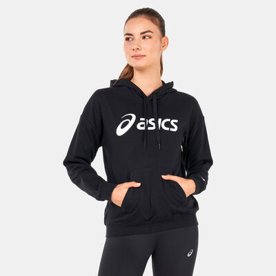 ASICS Women's Big Oth Pullover Hoodie Black ASICS Women's Big Oth Pullover Hoodie Black