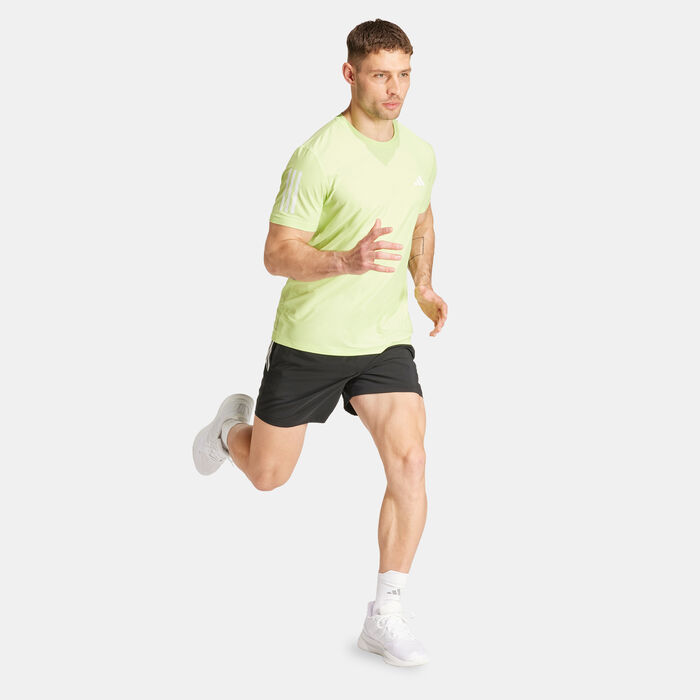 adidas Men's Own the Run T-Shirt Green adidas Men's Own the Run T-Shirt Green image number 2
