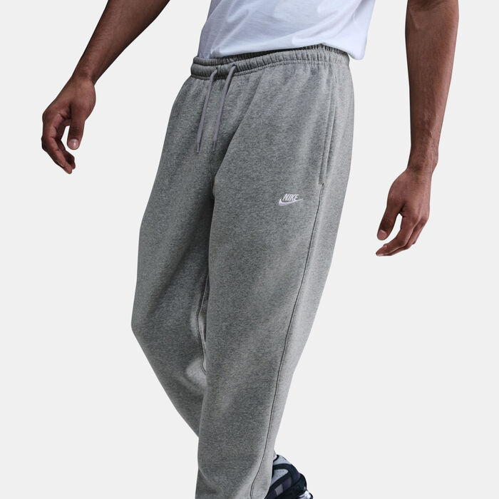 Nike Men's Club Fleece Pants Grey Nike Men's Club Fleece Pants Grey image number 3