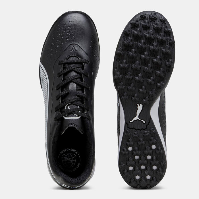 PUMA Men's KING MATCH Turf-Training Football Shoe Black image number 3