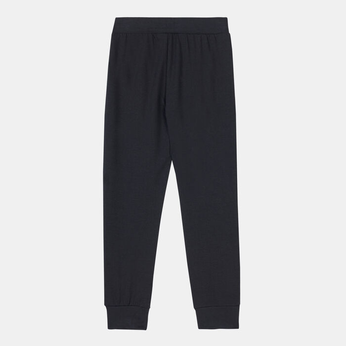 Converse Kids' Shiny Wordmark Leggings Black Converse Kids' Shiny Wordmark Leggings Black image number 1