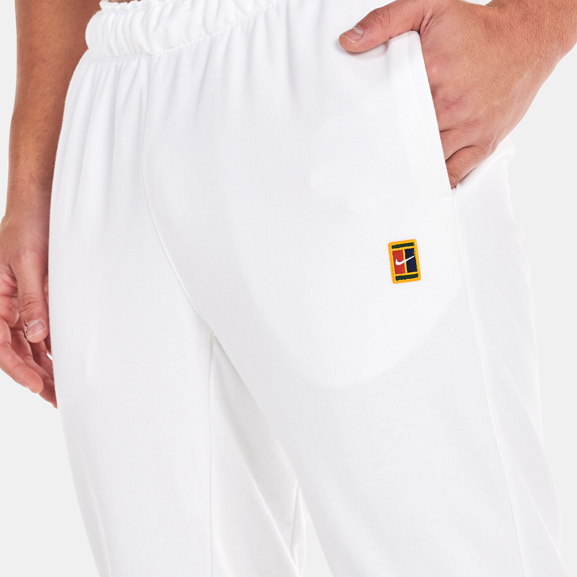 Men s Court Heritage Fleece Pants White Nike in KSA SSS