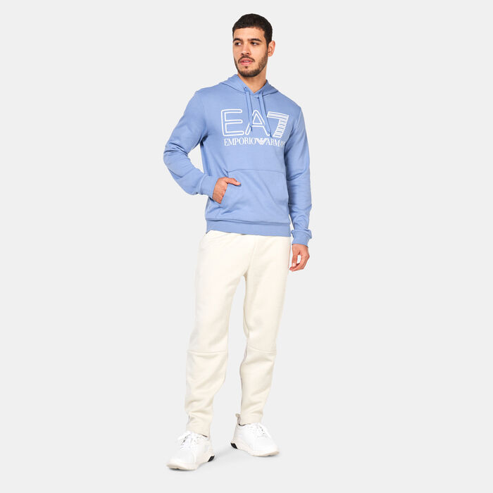 EA7 Emporio Armani Men's Logo Pack Hoodie Blue EA7 Emporio Armani Men's Logo Pack Hoodie Blue image number 2
