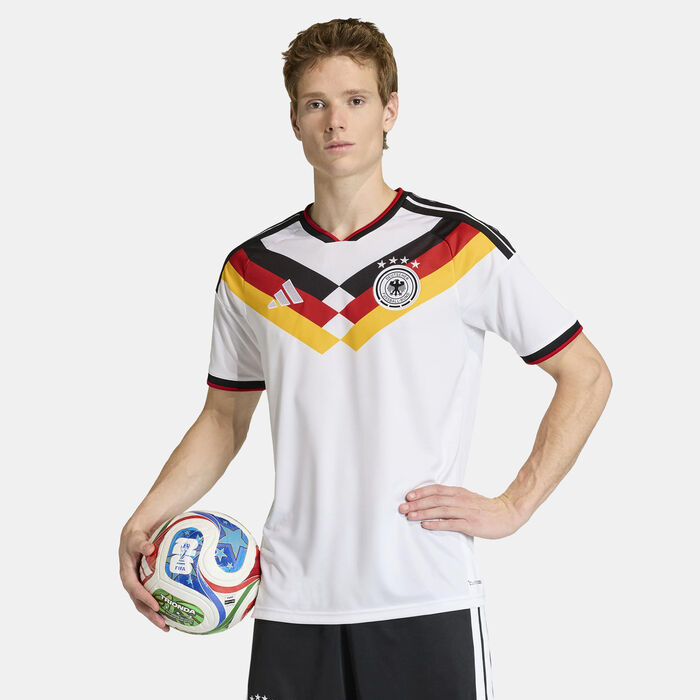 adidas Men's Germany 2026 Home Replica Football Jersey White image number 0