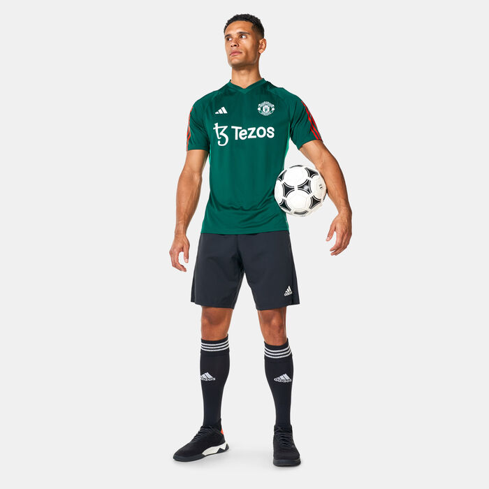 adidas Men's Manchester United Tiro 23 Training Football Jersey Green adidas Men's Manchester United Tiro 23 Training Football Jersey Green image number 2