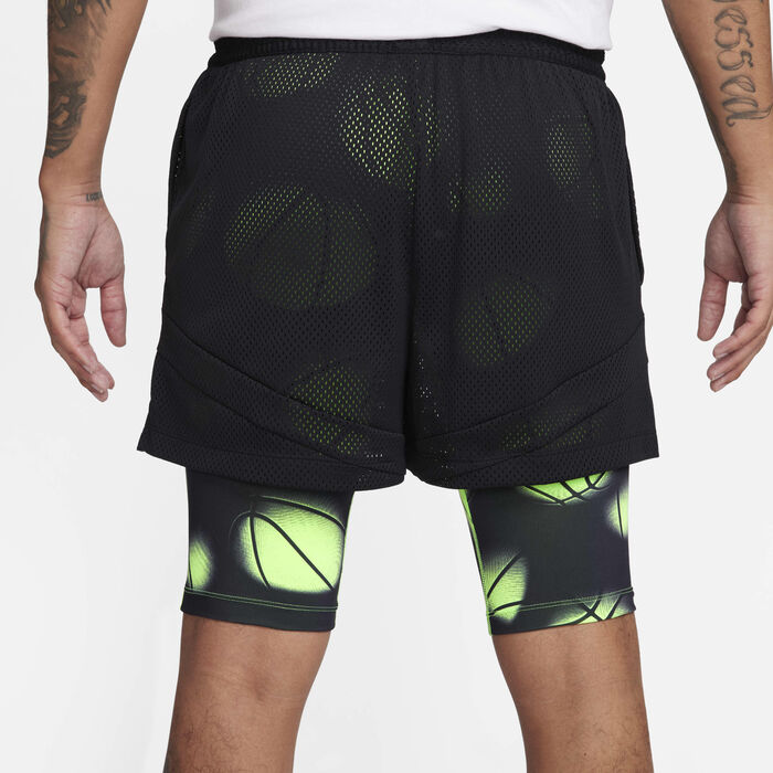 Nike Men's JA Dri-FIT 2-in-1 Basketball Shorts Black Nike Men's JA Dri-FIT 2-in-1 Basketball Shorts Black image number 2