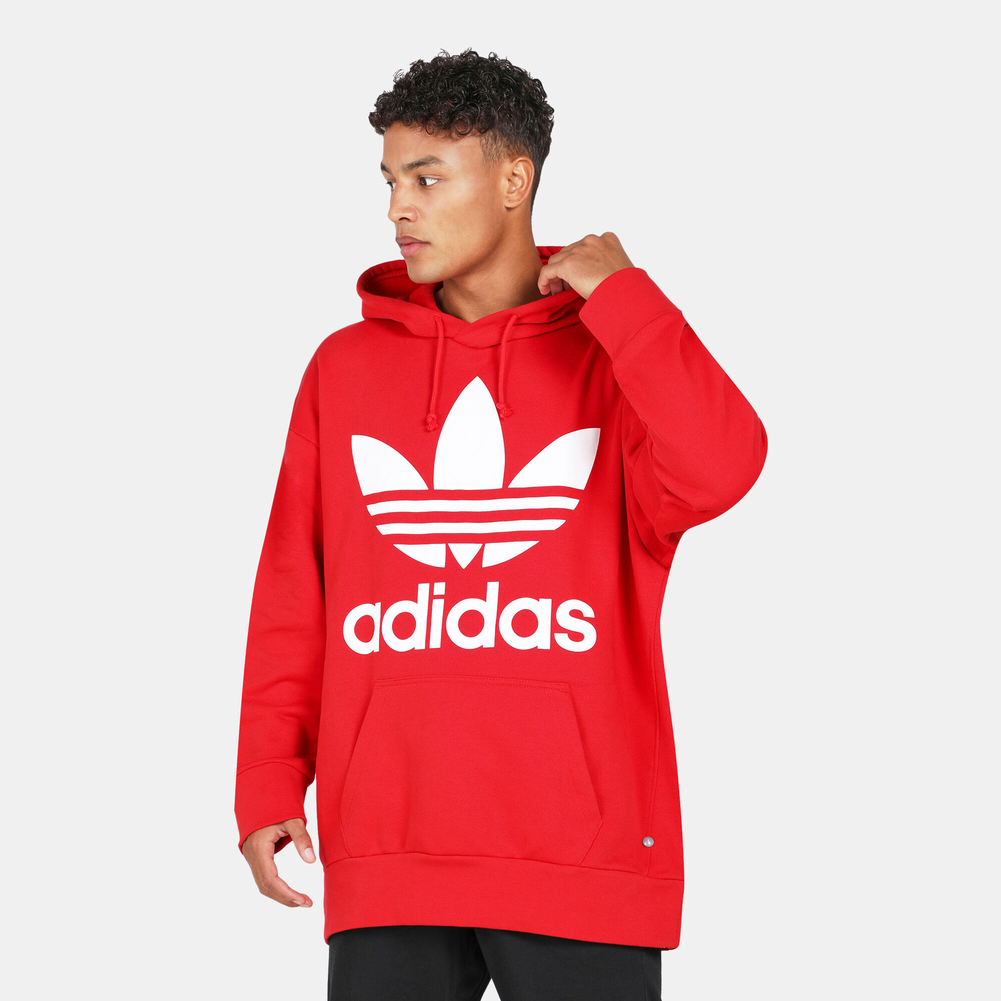 Adidas oversize top trefoil sweatshirt