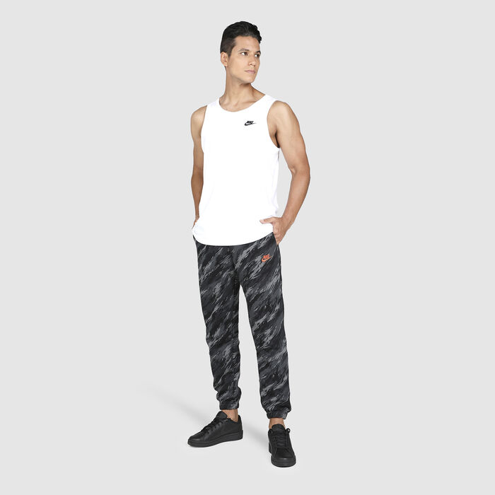 Nike Men's Sportswear Club Tank Top White Nike Men's Sportswear Club Tank Top White image number 2