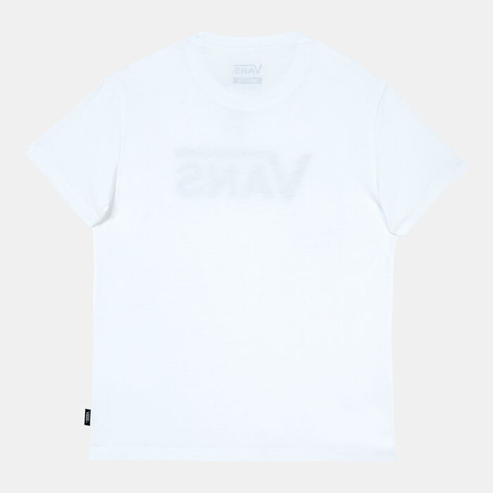 Vans Kids' Flying V Crew T-Shirt White Vans Kids' Flying V Crew T-Shirt White image number 1