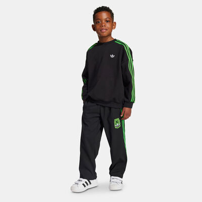 adidas Originals Kids' Minecraft Top And Pants Set Black