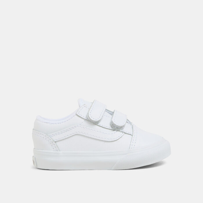 Vans Kids' Old Skool Unisex Shoes (Baby and Toddler) White image number 0