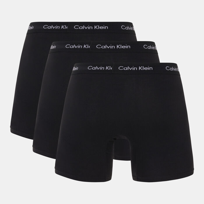Calvin Klein Men's Boxer Briefs - 3 Pack Black Calvin Klein Men's Boxer Briefs - 3 Pack Black image number 1