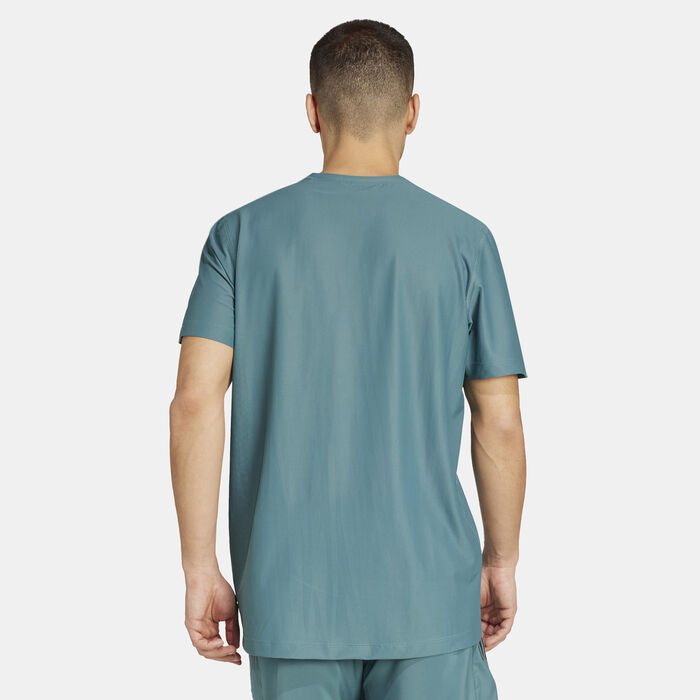 adidas Men's Own the Run T-Shirt Green adidas Men's Own the Run T-Shirt Green image number 1